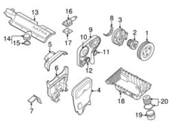 Genuine Volvo 31104600 Timing Belt - Volvo | 31316938