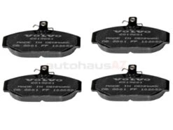 Genuine Volvo 31261182 Brake Pad Set; Front - Volvo | 270195 270887 271184 271707