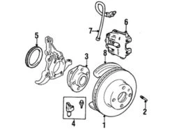 Genuine Volvo 31262091 Disc Brake Rotor; Front Left Or Right - Volvo