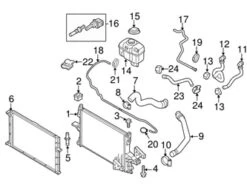Genuine Volvo 31293550 Radiator - Volvo