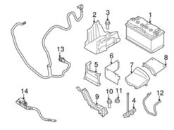 Genuine Volvo 31300263 Battery Cable Terminal End - Volvo | 31268147