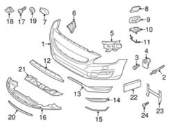 Genuine Volvo 31323858 Grille - Volvo