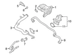 Genuine Volvo 31368715 Water Pump - Volvo | 31368419