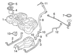 Genuine Volvo 31372884 Fuel Pump, Electric - Volvo | 31273962