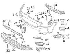 Genuine Volvo 31383271 Grille - Volvo