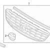 Genuine Volvo 31386521 Grille - Volvo -Brembo Shop VO 31386521