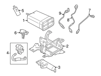 Genuine Volvo 31405079 Fuel Vapor Leak Detection Pump - Volvo 3 Genuine Volvo 31405079 Fuel Vapor Leak Detection Pump - Volvo