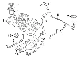 Genuine Volvo 31452522 Fuel Pump, Electric - Volvo 3 Genuine Volvo 31452522 Fuel Pump, Electric - Volvo