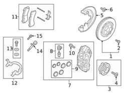 Genuine Volvo 32142494 Disc Brake Rotor; Front Right - Volvo