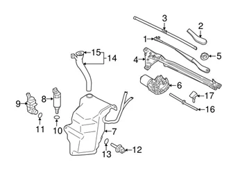 Genuine Volvo 32237894 Wiper Blade Assembly - Volvo | 31250288 31333383 31457757 3 Genuine Volvo 32237894 Wiper Blade Assembly - Volvo | 31250288 31333383 31457757