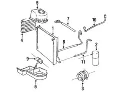 Genuine Volvo 3506455 AC Compressor - Volvo