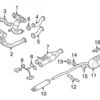 Genuine Volvo 36000178 Exhaust Manifold With Integrated Catalytic Converter; Right - Volvo
