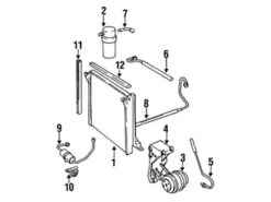 Genuine Volvo 36000820 AC Compressor - Volvo