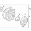 Genuine Volvo 36002812 Alternator - Volvo