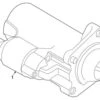 Genuine Volvo 36003222 Starter - Volvo | 36002496
