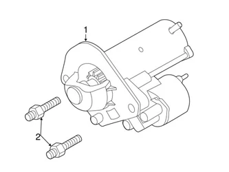 Genuine Volvo 36010188 Starter - Volvo 3 Genuine Volvo 36010188 Starter - Volvo