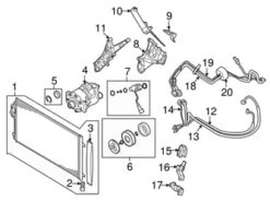 Genuine Volvo 36011359 AC Compressor - Volvo | 36002623