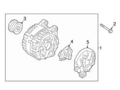 Genuine Volvo 36011427 Alternator - Volvo | 36012360