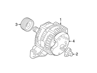 Genuine Volvo 36012619 Alternator - Volvo | 36001341 3 Genuine Volvo 36012619 Alternator - Volvo | 36001341