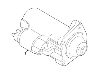 Genuine Volvo 36050273 Starter - Volvo 3 Genuine Volvo 36050273 Starter - Volvo