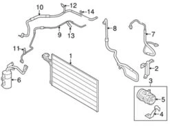 Genuine Volvo 36050586 AC Compressor - Volvo | 36001118