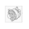 Genuine Volvo 5001961 Alternator - Volvo -Brembo Shop VO 5001961