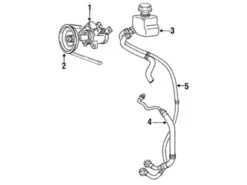 Genuine Volvo 8251726 Power Steering Pump - Volvo