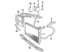 Genuine Volvo 8602060 Radiator - Volvo