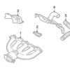 Genuine Volvo 8603068 Exhaust Manifold With Integrated Catalytic Converter -Brembo Shop VO 8603068