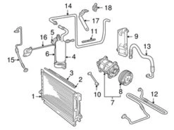 Genuine Volvo 8603132 AC Compressor - Volvo