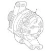 Genuine Volvo 8603496 Alternator - Volvo