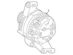 Genuine Volvo 8603496 Alternator - Volvo