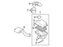 Genuine Volvo 8638600 Air Filter - Volvo