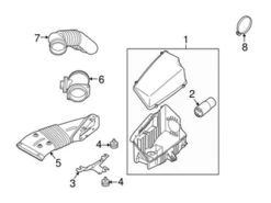 Genuine Volvo 8671488 Air Filter - Volvo