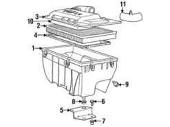 Genuine Volvo 9161033 Air Filter - Volvo