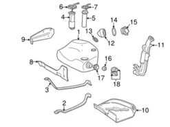Genuine Volvo 9480152 Fuel Pump, Electric - Volvo