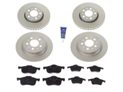 AAZ Preferred VOLVOBRKKIT2 Disc Brake Pad And Rotor Kit; Front And Rear - Volvo | 31400739CKT2 KIT31400739CKT2