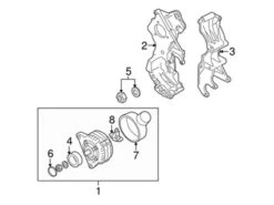 Genuine VW/Audi 028903029GX Alternator - Audi, VW | VW028903029GX