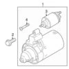 Genuine VW/Audi 02M911021BX Starter - Audi, VW | VW02M911021BX