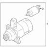 Genuine VW/Audi 02M911021HX Starter - VW | VW02M911021HX