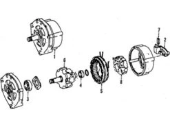 Genuine VW/Audi 037903803X Voltage Regulator - Audi, VW | 037903803 VW037903803X