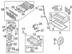Genuine VW/Audi 03H117021G Oil Cooler - VW | 03H117021C 03H117021D VW03H117021G