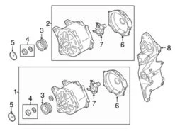 Genuine VW/Audi 03L903023RX Alternator - VW | VW03L903023RX