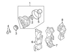 Genuine VW/Audi 048903803 Voltage Regulator - VW | 028903803L VW048903803