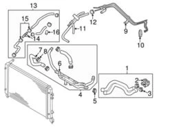 Genuine VW/Audi 04E122447Q Coolant Hose - VW | VW04E122447Q