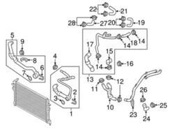 Genuine VW/Audi 04L121444J Coolant Pipe - Audi, VW | 04L121444E VW04L121444J