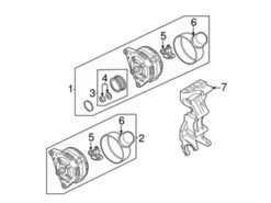 Genuine VW/Audi 059903803G Voltage Regulator - Audi, VW | 06E903803A 06E903803B VW059903803G