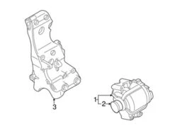 Genuine VW/Audi 06B903016QX Alternator - Audi | AU06B903016QX