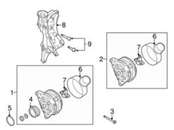 Genuine VW/Audi 06H903803B Voltage Regulator - Audi | AU06H903803B