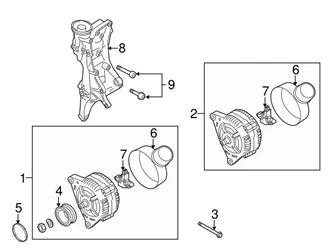Genuine VW/Audi 06H903803B Voltage Regulator - Audi | AU06H903803B 3 Genuine VW/Audi 06H903803B Voltage Regulator - Audi | AU06H903803B